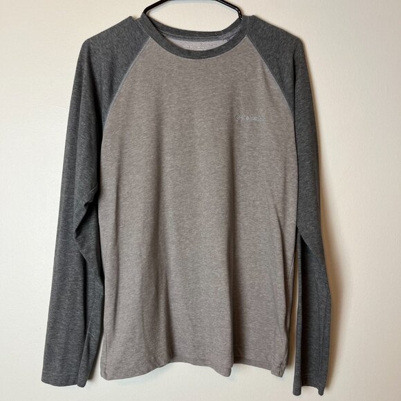 Mens Grey Columbia Long Sleeve - Picture 1 of 3